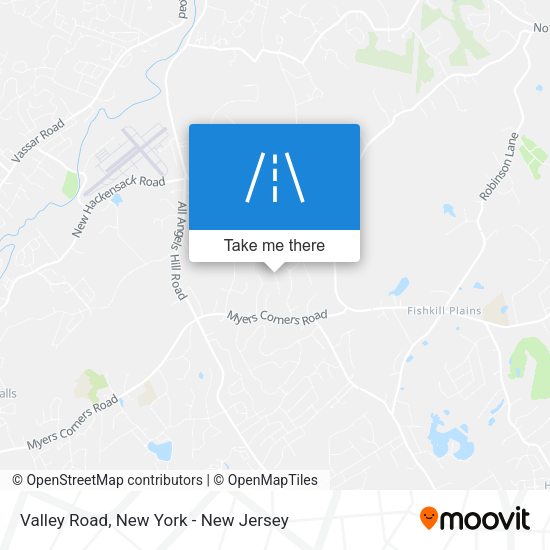 Mapa de Valley Road