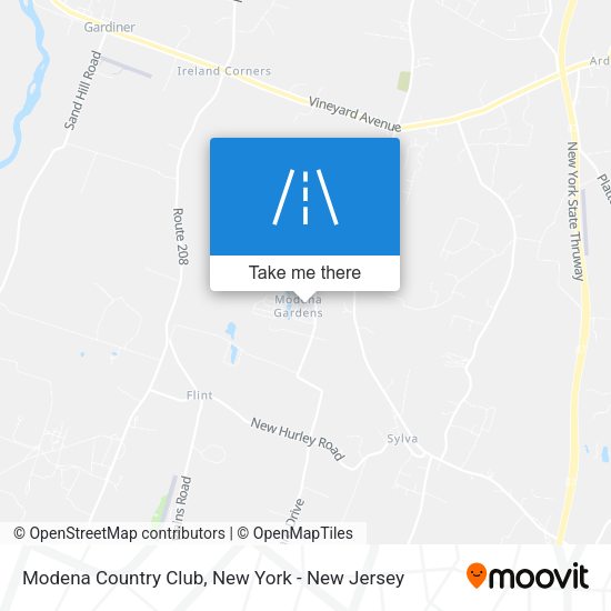 Mapa de Modena Country Club
