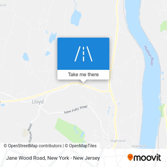 Mapa de Jane Wood Road