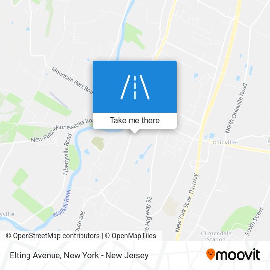 Mapa de Elting Avenue