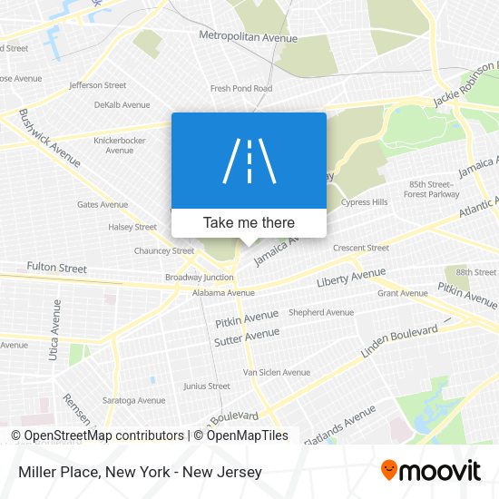 Mapa de Miller Place