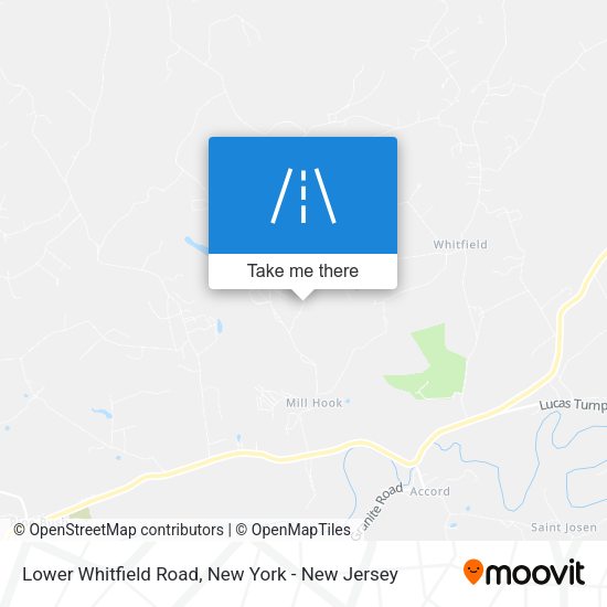Mapa de Lower Whitfield Road