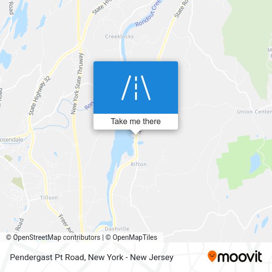 Mapa de Pendergast Pt Road