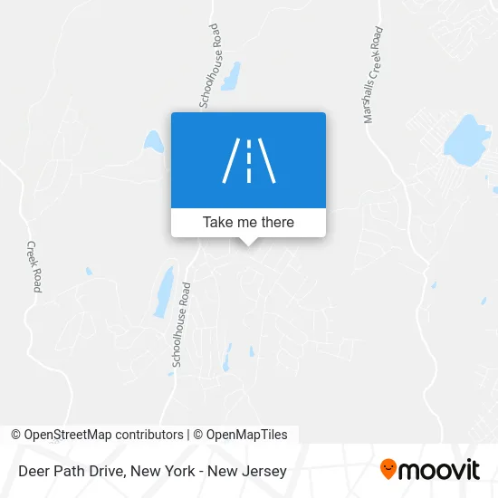 Deer Path Drive map