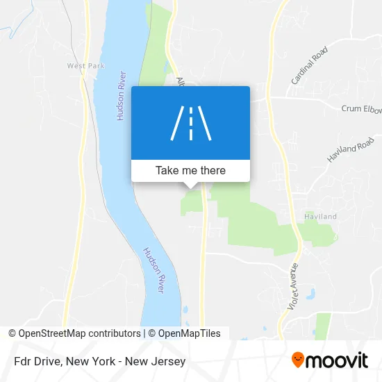 Fdr Drive map