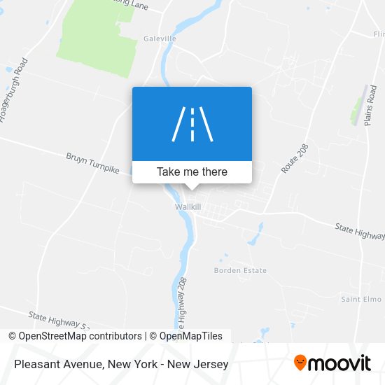 Mapa de Pleasant Avenue