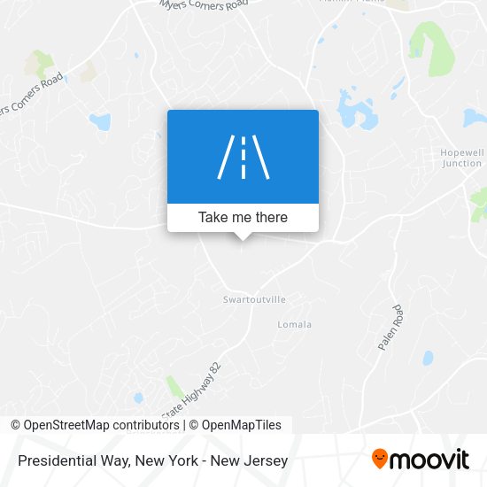 Mapa de Presidential Way