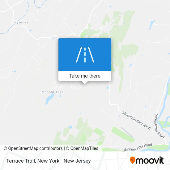 Mapa de Terrace Trail
