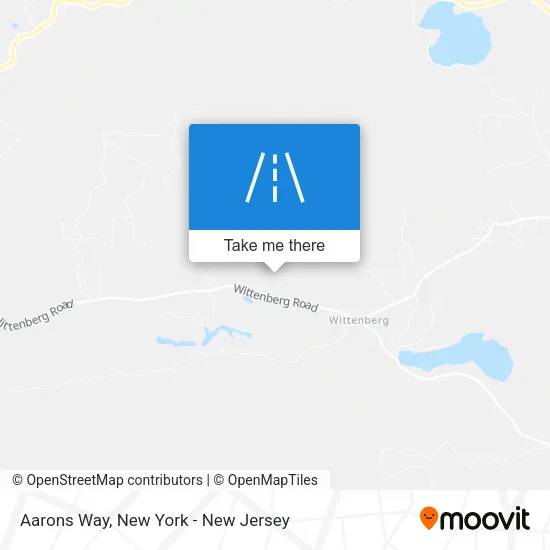 Aarons Way map