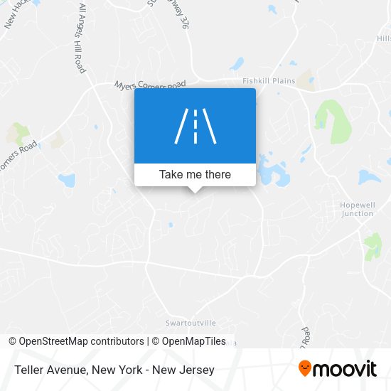 Mapa de Teller Avenue