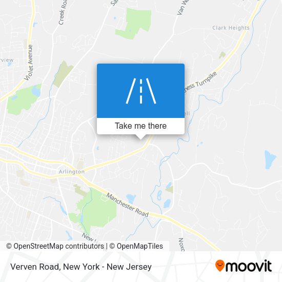 Mapa de Verven Road