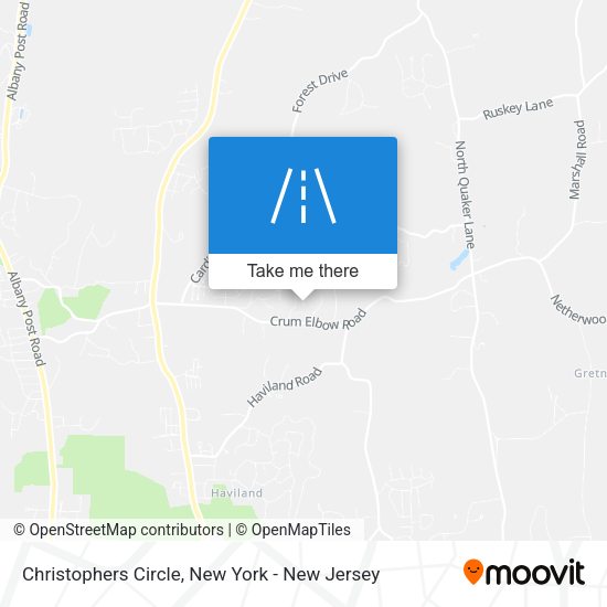 Mapa de Christophers Circle