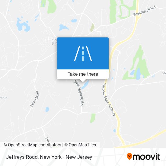Mapa de Jeffreys Road