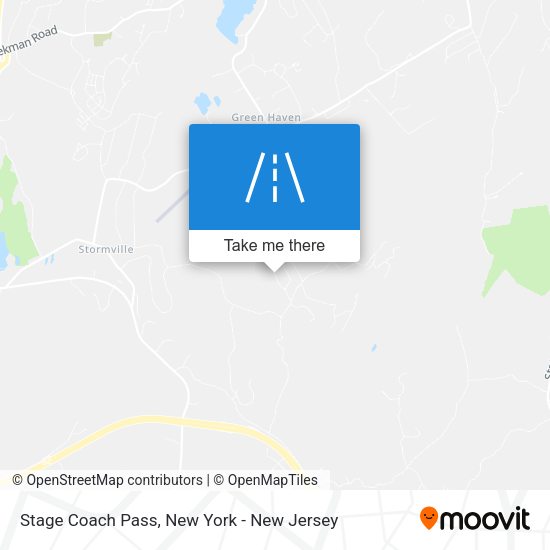 Mapa de Stage Coach Pass