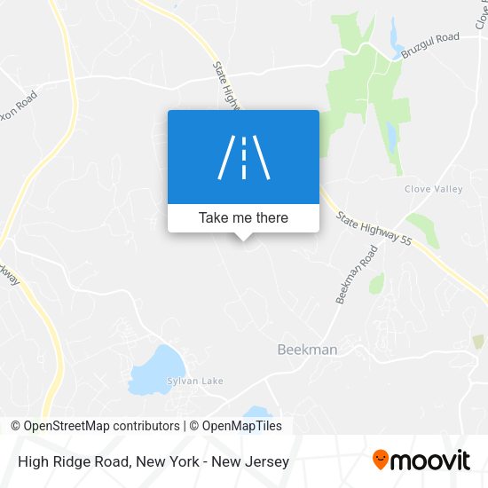 Mapa de High Ridge Road