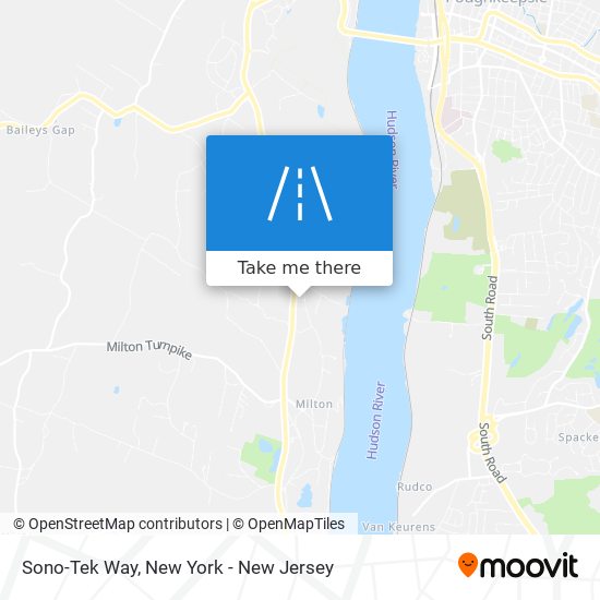 Mapa de Sono-Tek Way
