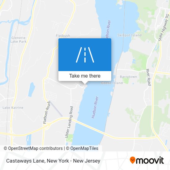 Mapa de Castaways Lane