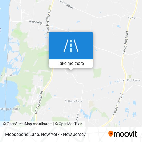 Mapa de Moosepond Lane