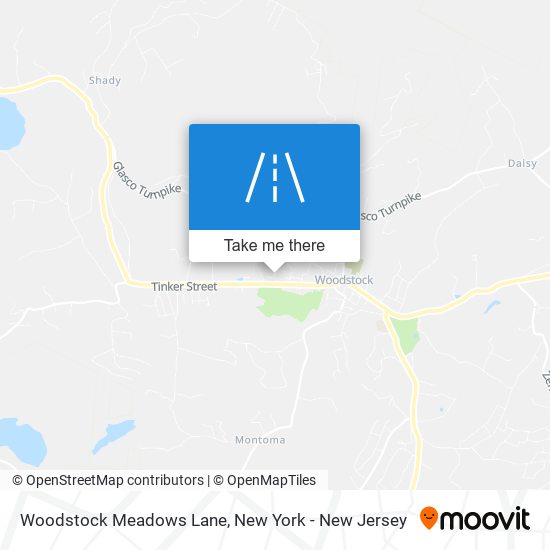 Mapa de Woodstock Meadows Lane