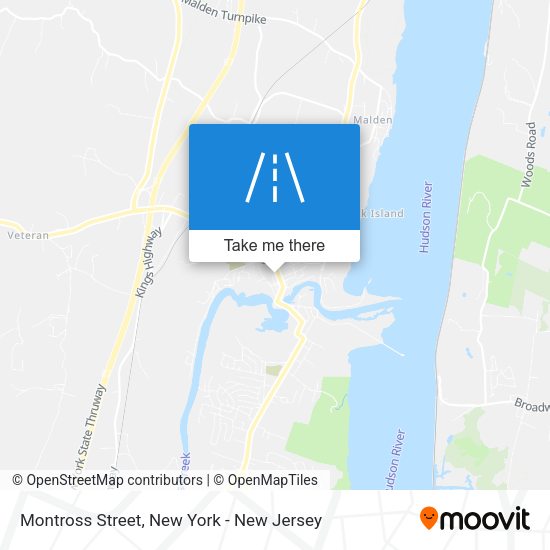 Mapa de Montross Street