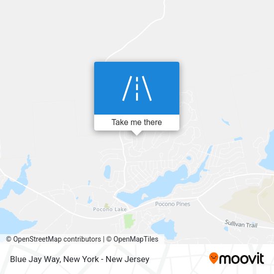 Blue Jay Way map