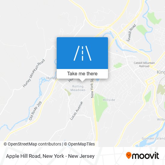 Mapa de Apple Hill Road