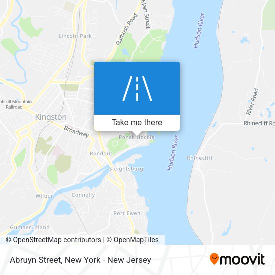 Mapa de Abruyn Street