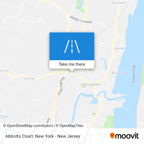 Mapa de Abbotts Court