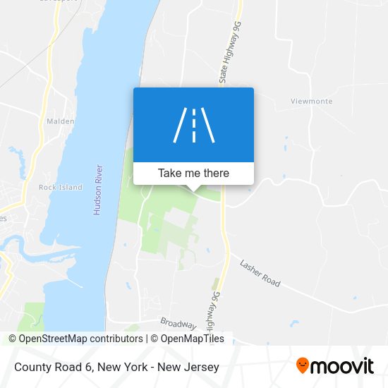 Mapa de County Road 6