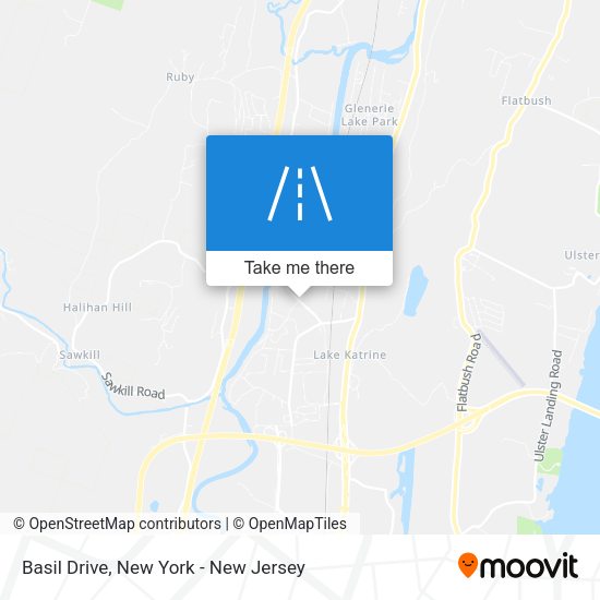 Mapa de Basil Drive