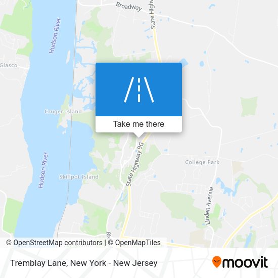 Mapa de Tremblay Lane
