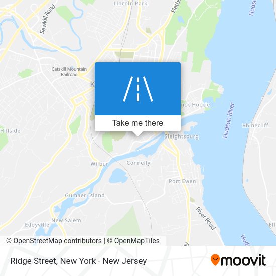 Mapa de Ridge Street