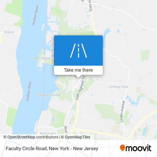 Mapa de Faculty Circle Road