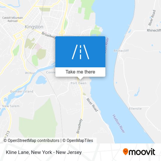 Mapa de Kline Lane