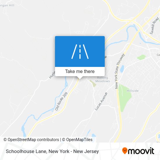 Mapa de Schoolhouse Lane