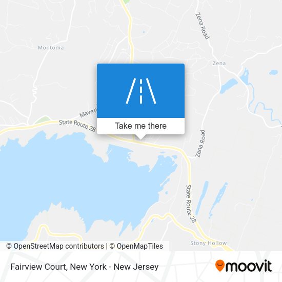 Mapa de Fairview Court