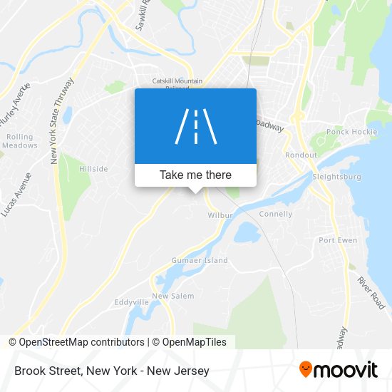 Mapa de Brook Street