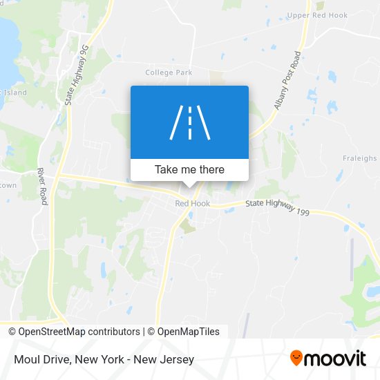 Moul Drive map