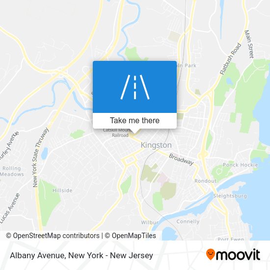 Mapa de Albany Avenue