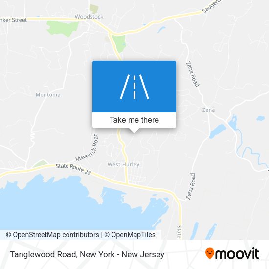 Mapa de Tanglewood Road