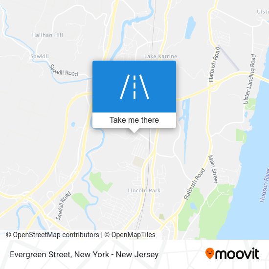 Mapa de Evergreen Street