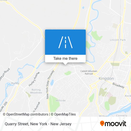 Mapa de Quarry Street