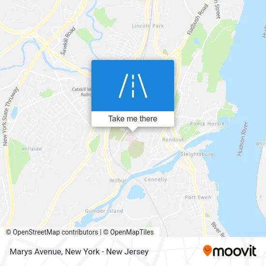 Mapa de Marys Avenue