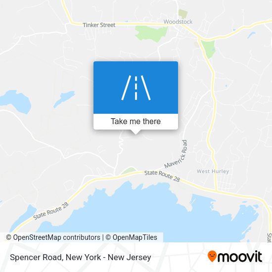 Mapa de Spencer Road