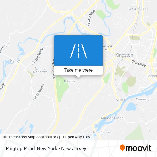 Ringtop Road map