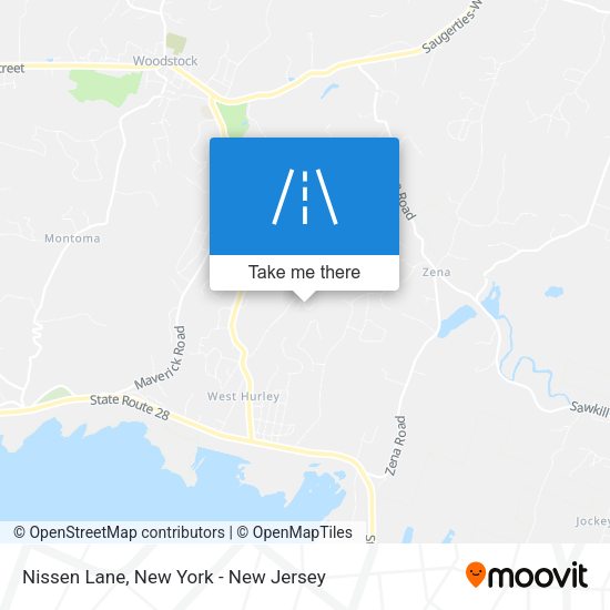 Mapa de Nissen Lane