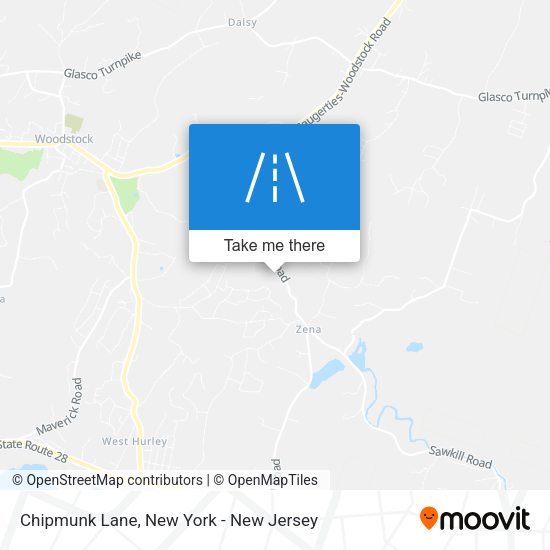 Mapa de Chipmunk Lane