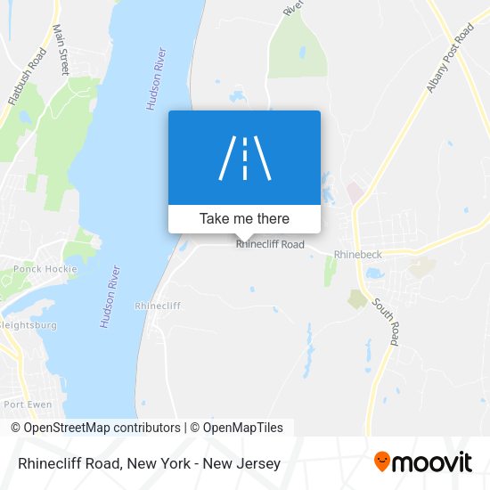 Mapa de Rhinecliff Road