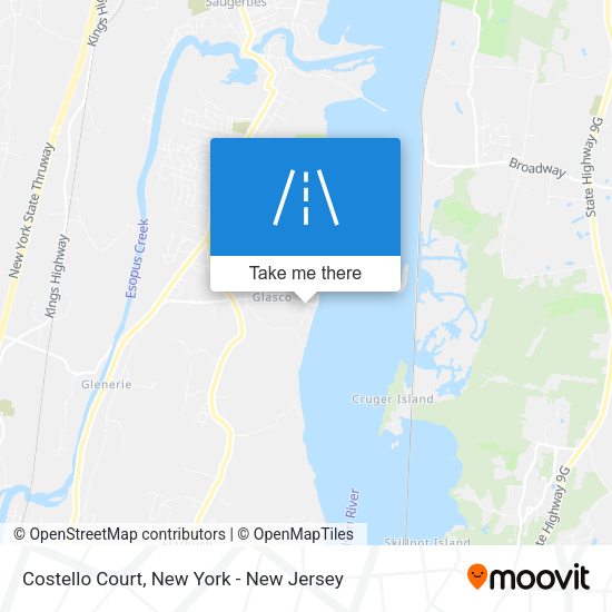 Mapa de Costello Court