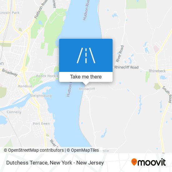 Dutchess Terrace map